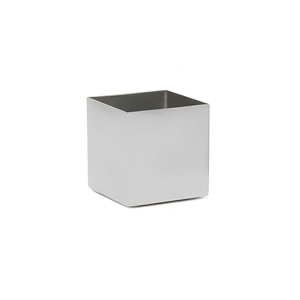 Front of the House 4 oz Square Ramekin - Stainless Steel (ASC017BSS22)