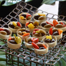 Front of the House 2 oz Servewise™ Disposable Ramekin, Pinewood (ASC018NAW28) thumbnail 2