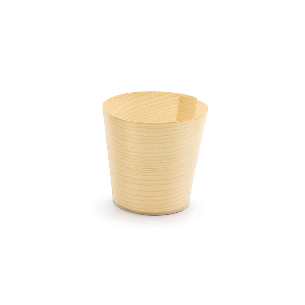 Front of the House 5 oz Servewise™ Disposable Ramekin, Pinewood (ASC020NAW28)