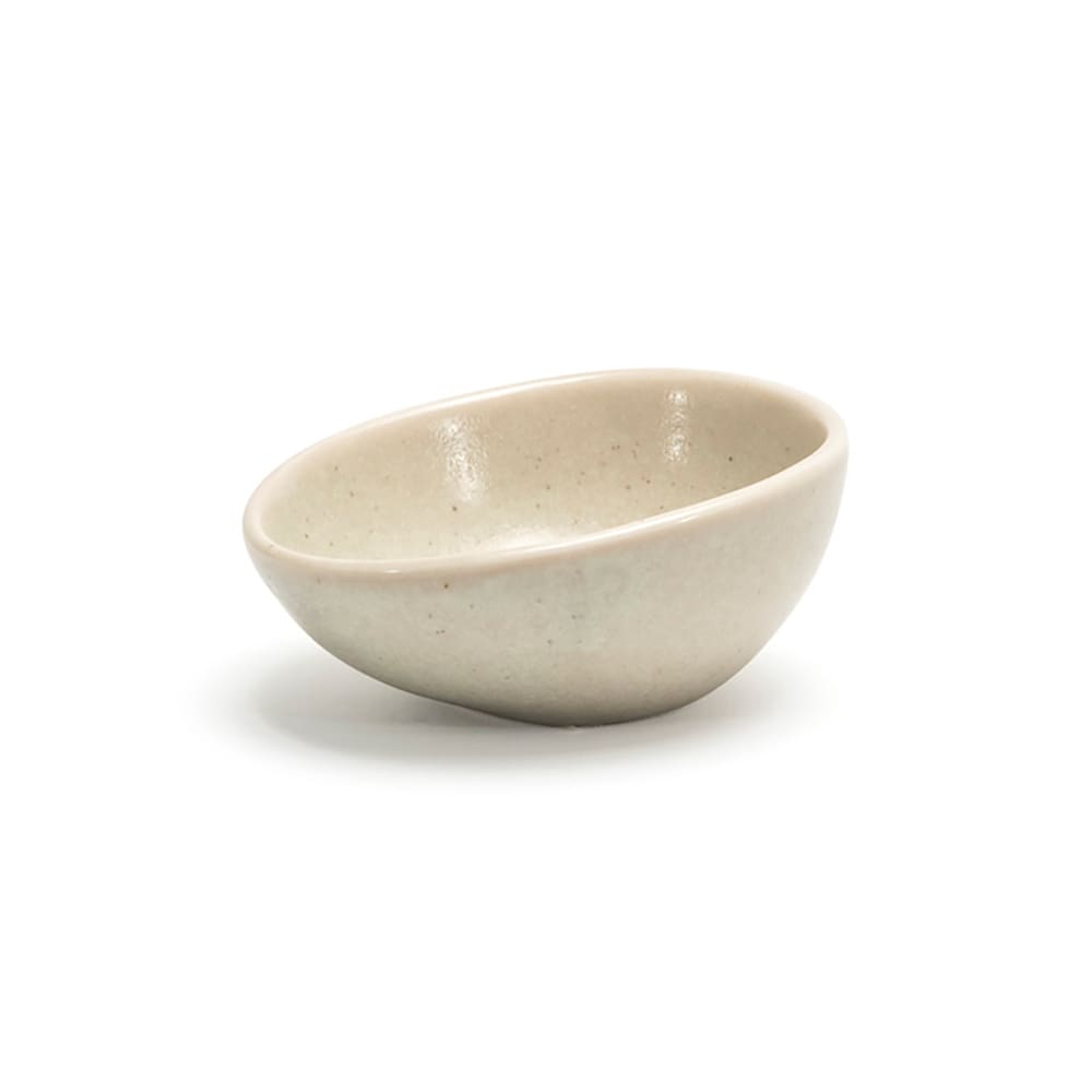 Front of the House 1 1/2 oz Kiln® Ramekin - Porcelain, Mushroom (ASC023MUP23)