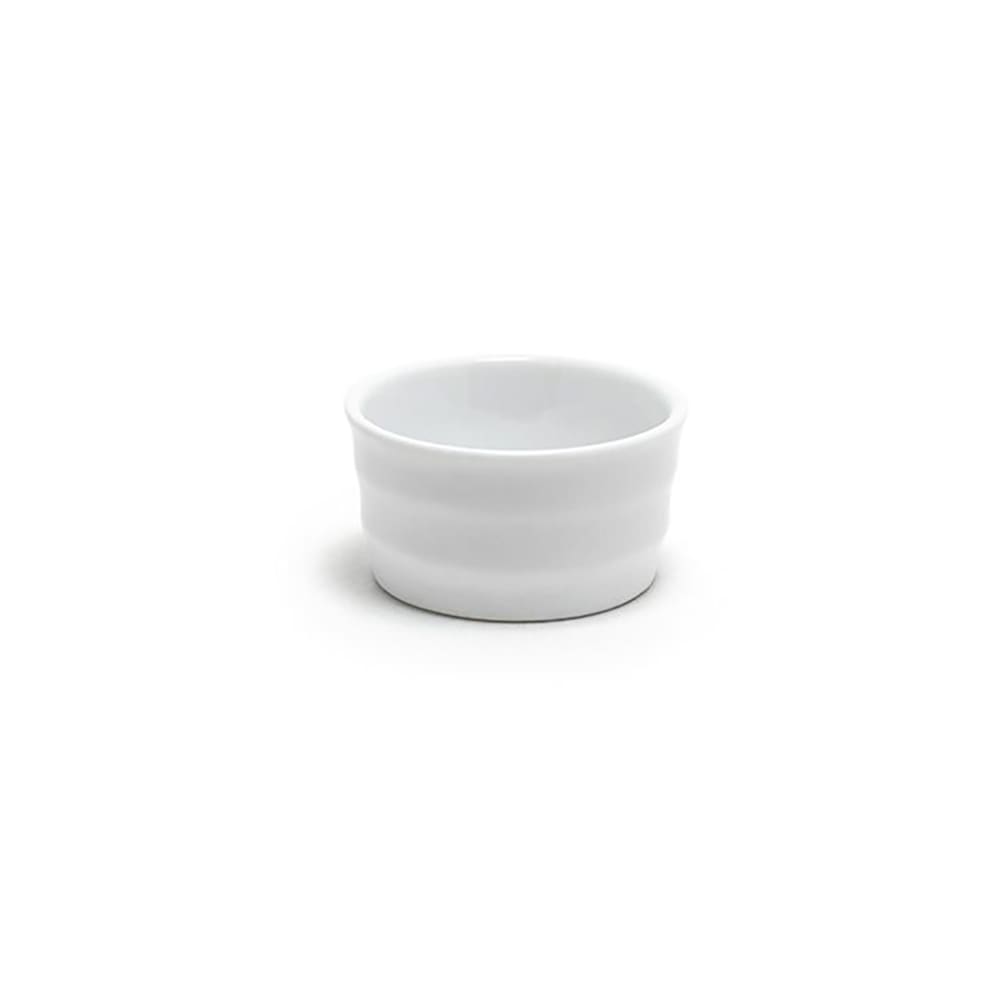 Front of the House 1 1/2 oz Ramekin - Porcelain, White (ASC027WHP24)