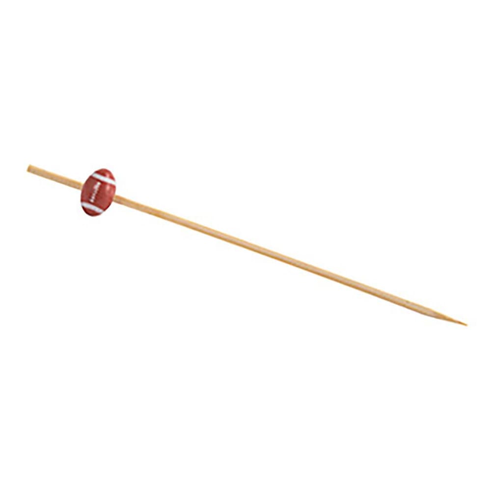Front of the House 4 1/2" Bamboo Football Pick (AST025MUB83)