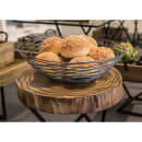 Front of the House 8" Round Wireware™ Basket - Iron, Pewter (BBK013GYI22) thumbnail 2