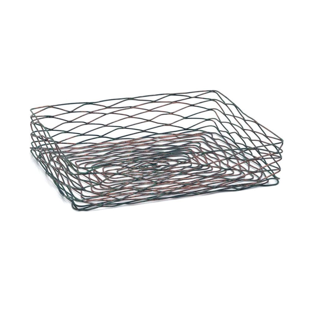 Front of the House Rectangular Wireware™ Basket - 11" x 14", Iron, Patina (BBK040PTI22)