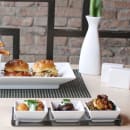 Front of the House 60 oz Square Kyoto™ Bowl - 9" x 9", Porcelain, White (BBO006WHP10) thumbnail 3