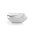Front of the House 60 oz Square Kyoto™ Bowl - 9" x 9", Porcelain, White (BBO006WHP10) thumbnail 6
