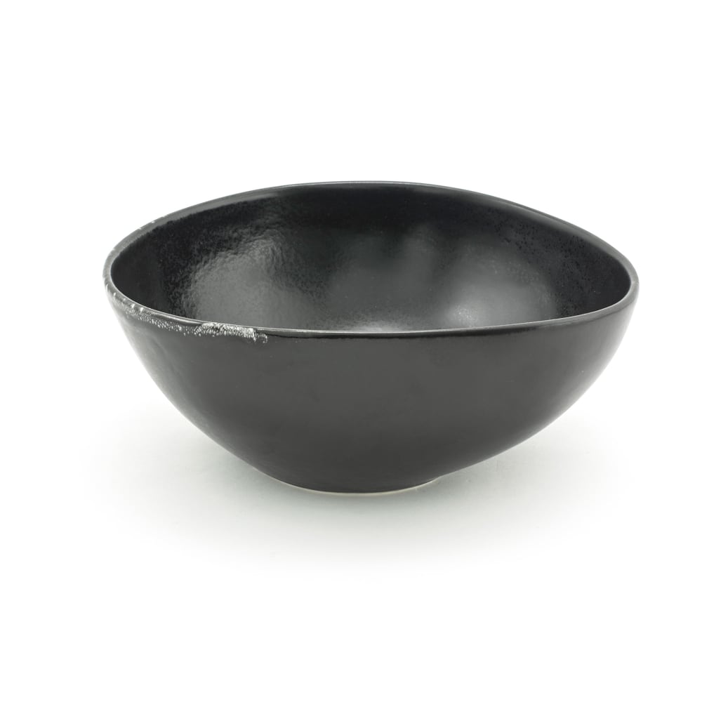 Front of the House 60 oz Round Kiln® Bowl - Porcelain, Pepper (BBO034BKP20)