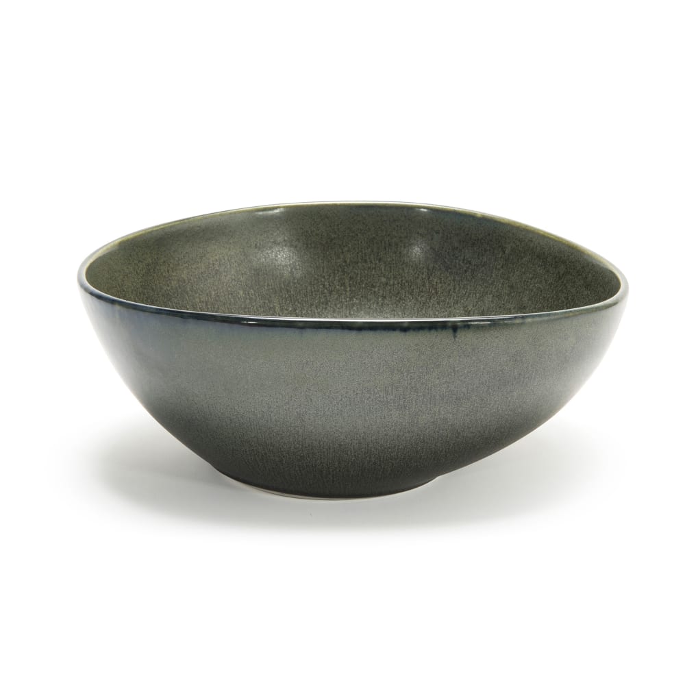 Front of the House 60 oz Round Kiln® Bowl - Porcelain, Sage (BBO034DGP20)
