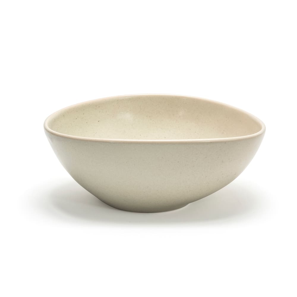 Front of the House 60 oz Round Kiln® Bowl - Porcelain, Mushroom (BBO034MUP20)