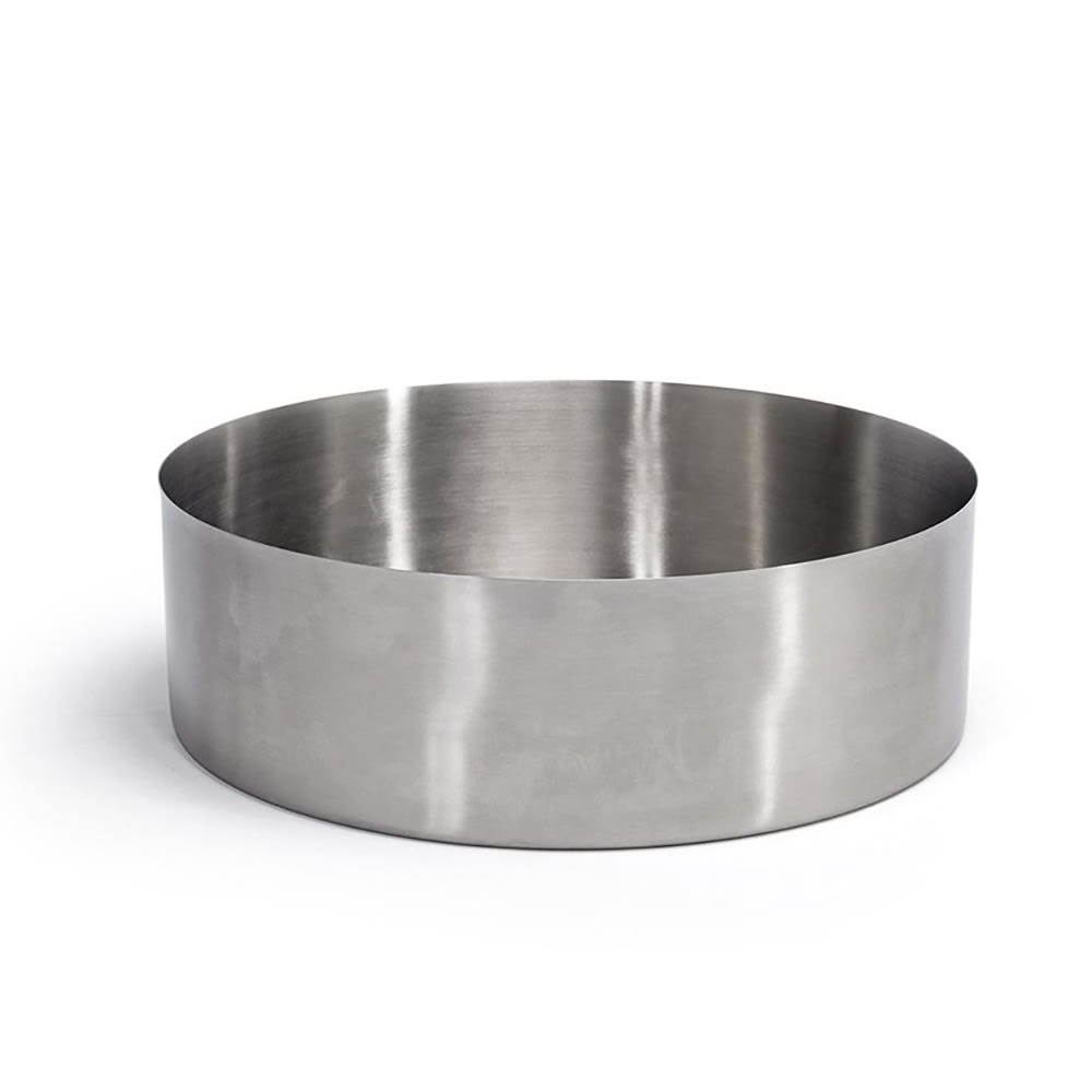 Front of the House 350 oz Round Soho Serving Bowl - Stainless Steel, Silver (BBO040BSS28)