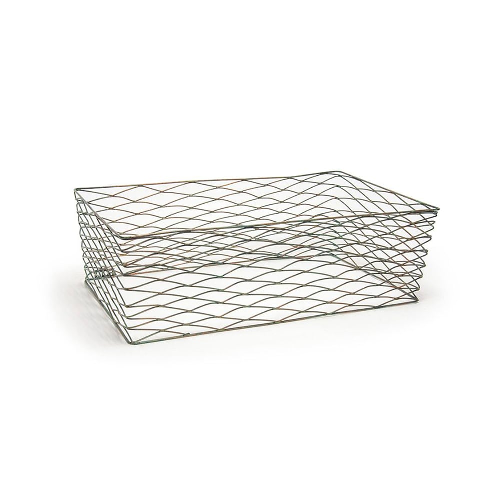 Front of the House Rectangular Ice Housing - 20" x 12" x 6", Iron, Patina (BHO049PTI20)