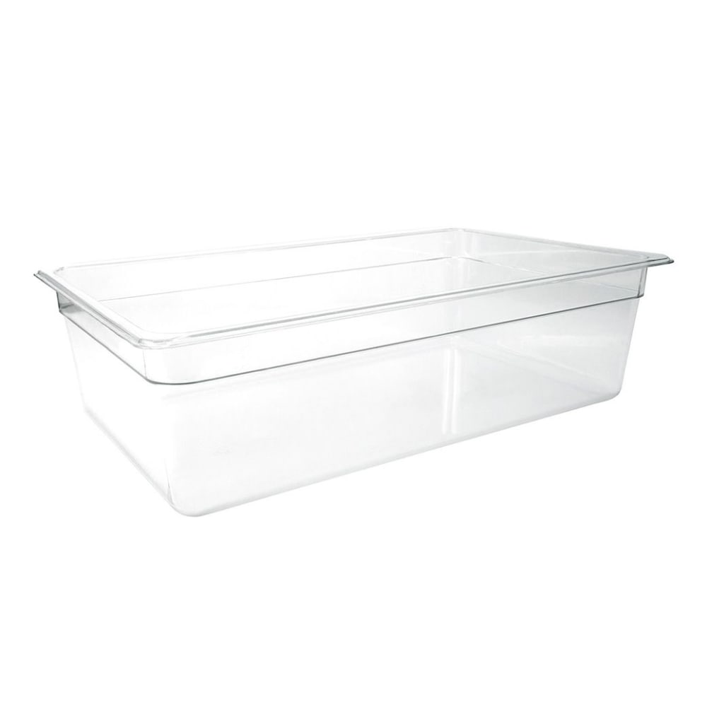 Front of the House Ice Housing Insert Pan - 20 3/4" x 12 3/4" x 5 3/4", Resin, Clear (BHO052CLT20)