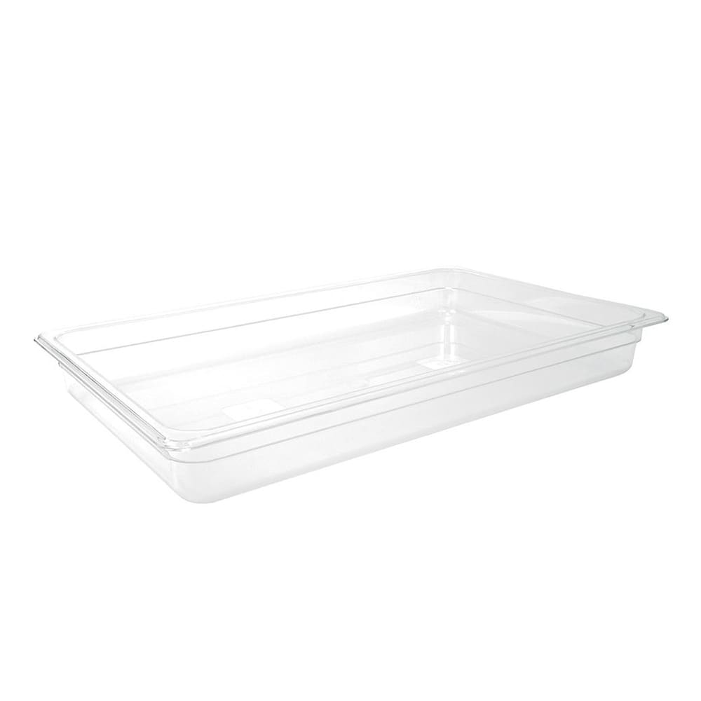 Front of the House Ice Housing Insert Pan - 20 3/4" x 12 3/4" x 2 1/2", Resin, Clear (BHO053CLT20)