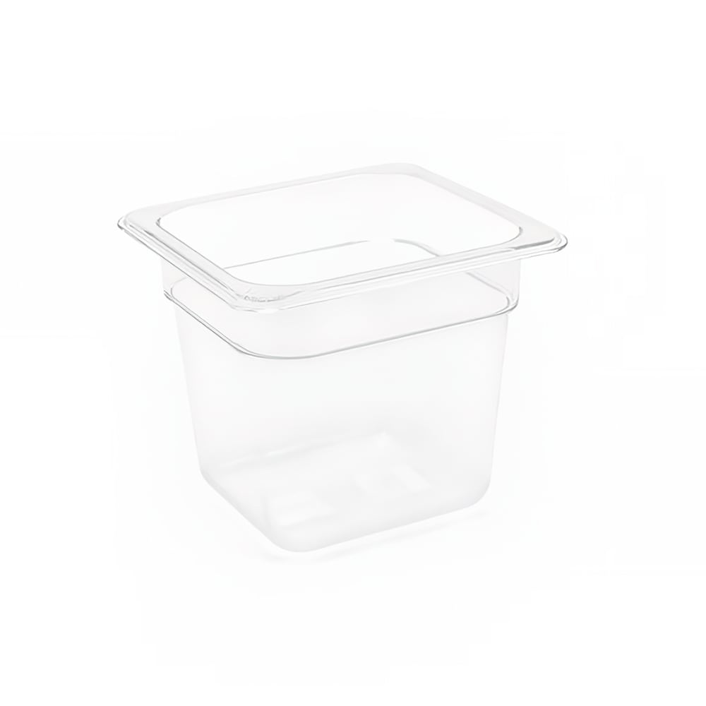 Front of the House Ice Housing Insert Pan - 7" x 6 1/2" x 5 3/4", Resin, Clear (BHO054CLT21)