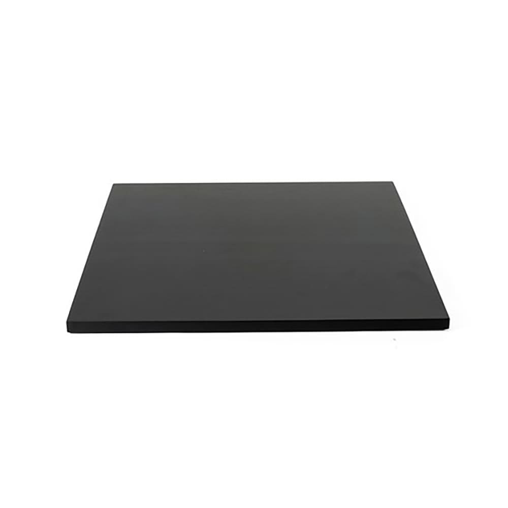 Front of the House Rectangular B³ Buffet Building Blocks® Buffet Board - 14" x 14", Bamboo, Black (BHO057BKW20)