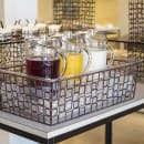 Front of the House Rectangular Ice Housing / Pan Set- 20 3/4" x 12 3/4" x 6", Iron, Copper (BHO059GOI20) thumbnail 2