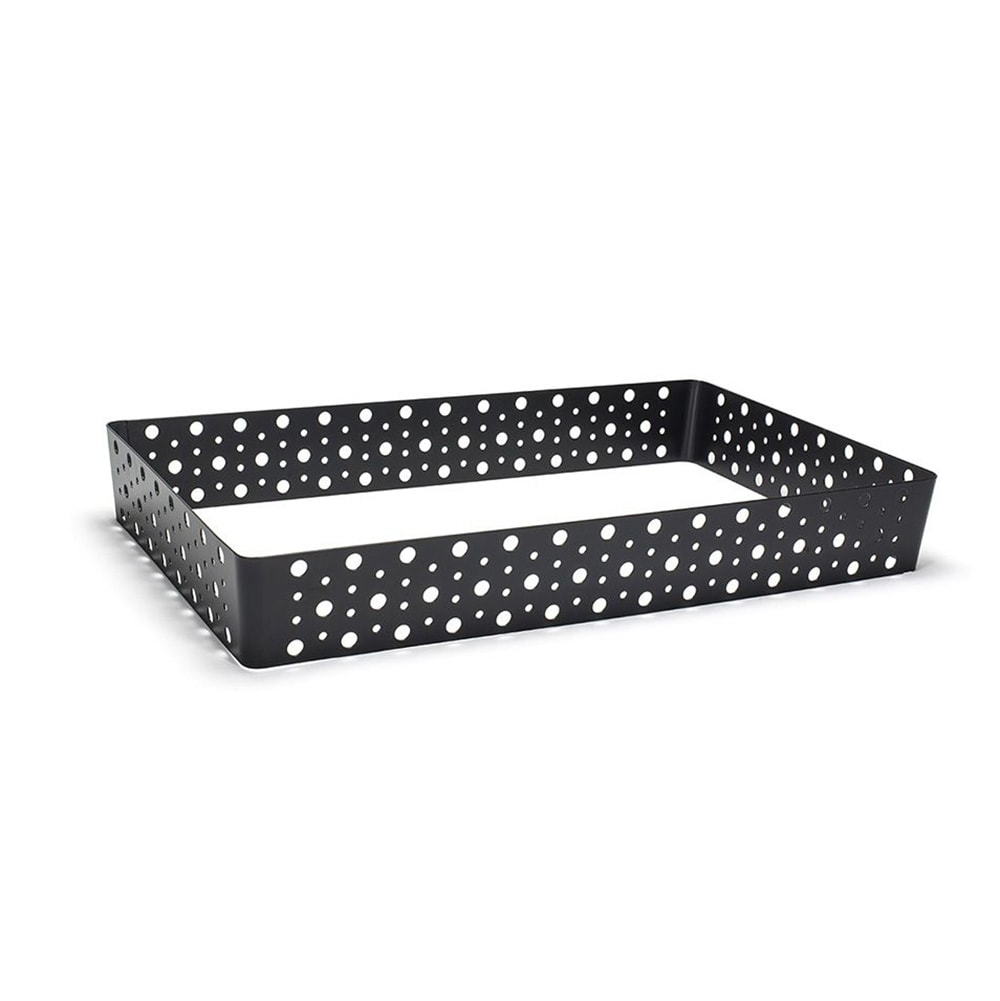 Front of the House Rectangular Ice Housing - 20" x 12" x 2 3/4", Iron, Matte Black (BHO066BKI20)
