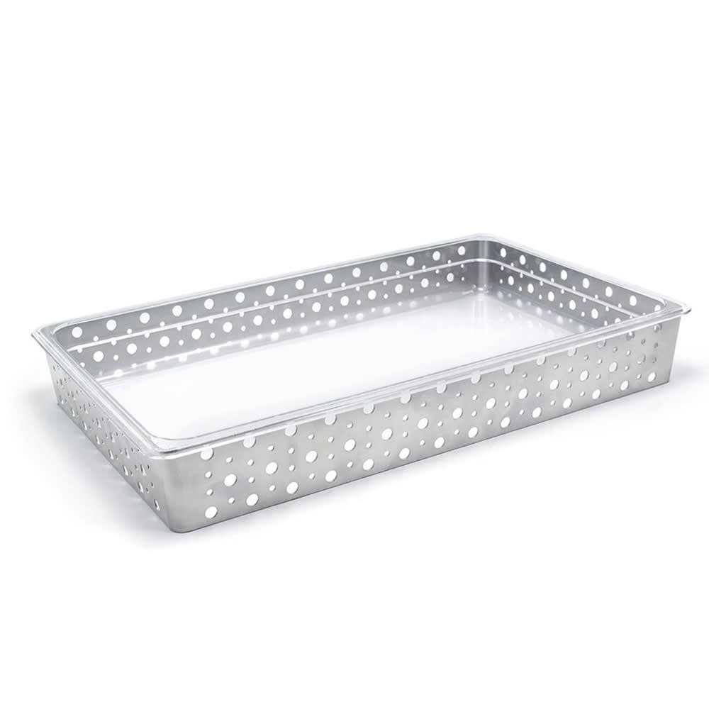 Front of the House Rectangular Ice Housing / Pan Set- 20 3/4" x 12 3/4" x 2 3/4", Iron (BHO071BCI20)