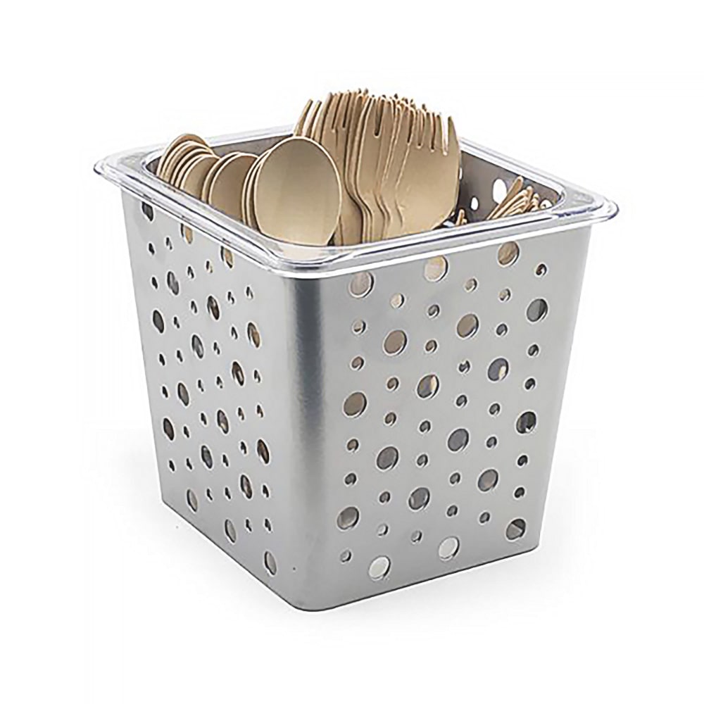 Front of the House Flatware Divider Set - 7" x 6 1/2" x 6", Stainless Steel (BHO078BCI21)