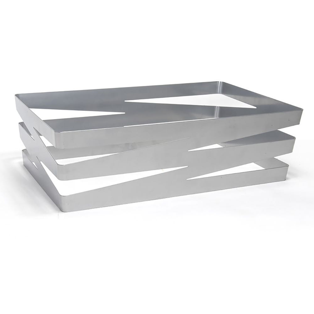 Front of the House Rectangular Ice Housing - 20" x 12" x 6", Stainless Steel (BHO087SII20)
