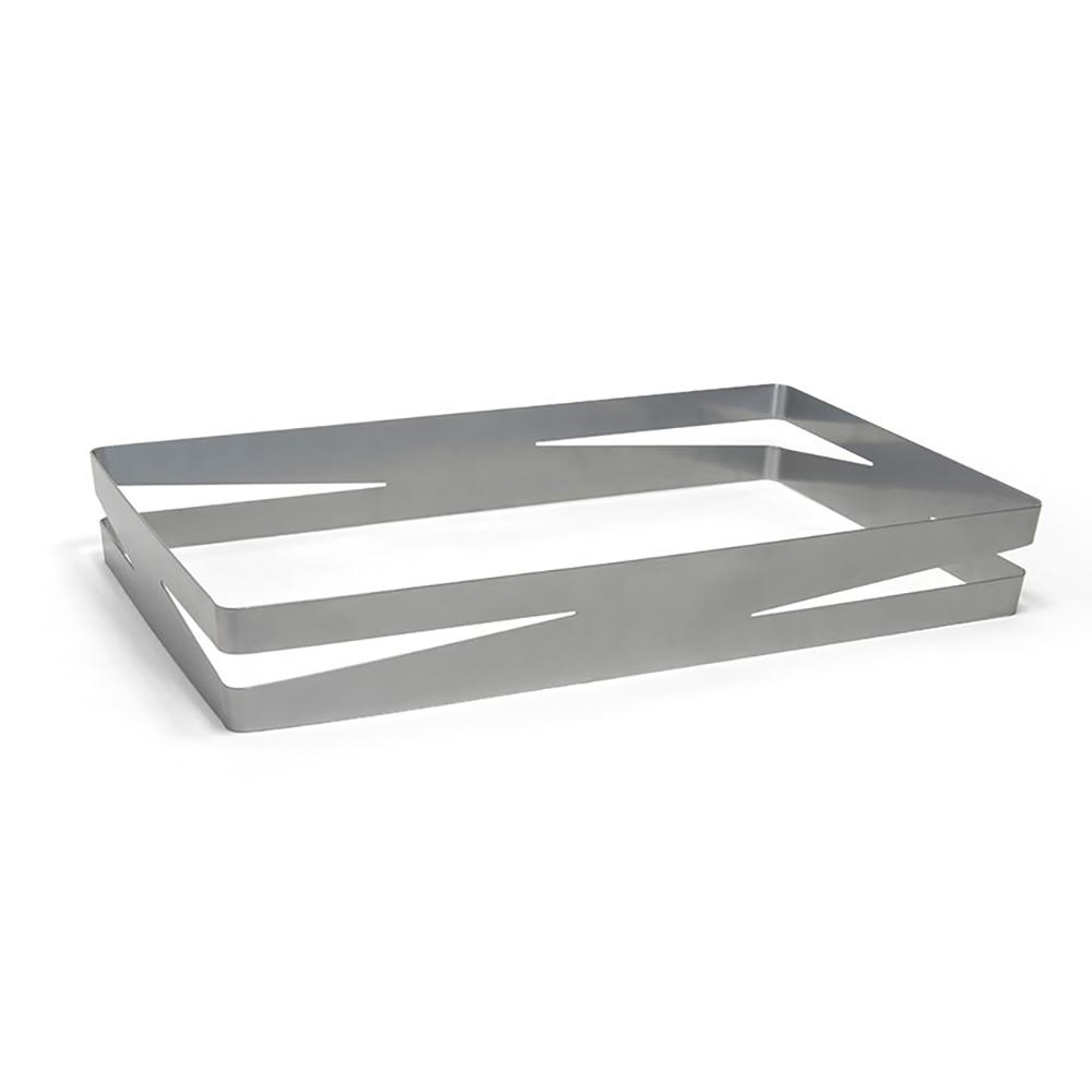 Front of the House Rectangular Ice Housing - 20" x 12" x 2 3/4", Stainless Steel (BHO088SII20)