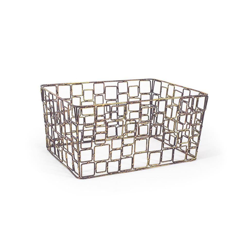 Front of the House Rectangular Ice Housing - 12 1/4" x 9 1/2" x 6", Iron, Copper (BHO094GOI20)