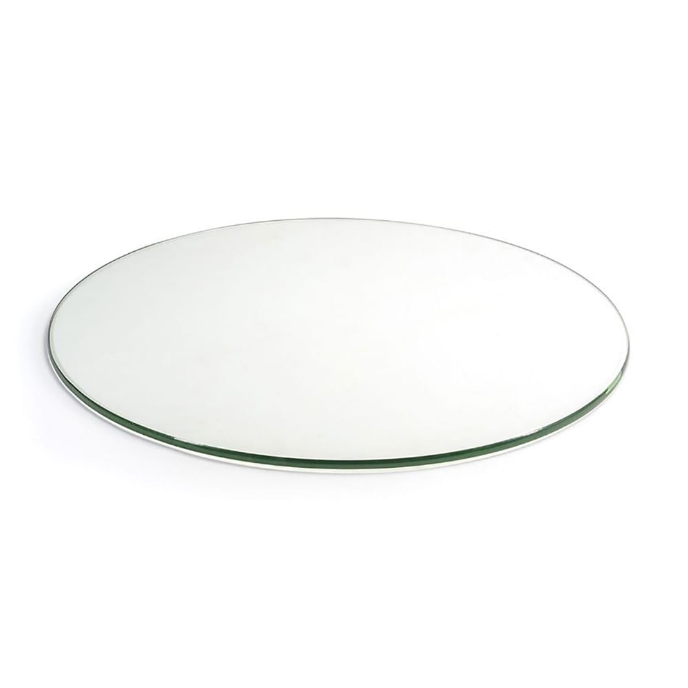 Front of the House 19" Round B³ Buffet Building Blocks® Buffet Board - Glass (BHO124CLG20)