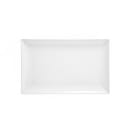 Front of the House Rectangular Mod® Platter - 16 1/4" x 10 1/4", Porcelain, White (BPT032WHP20) thumbnail 2
