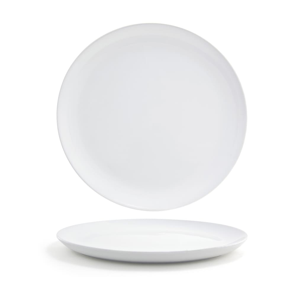 Front of the House 15" Round Harmony™ Platter - Porcelain, White (BPT033WHP20)