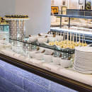 Front of the House 4 Piece B³ Buffet Building Blocks® Riser Set - Iron (BRI004BCI20) thumbnail 3