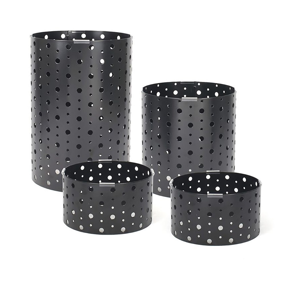 Front of the House 4 Piece B³ Buffet Building Blocks® Riser Set - Iron, Matte Black (BRI004BKI20)