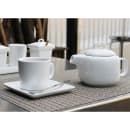Front of the House 16 oz Mod® Teapot - Porcelain, White (BTP001WHP12) thumbnail 2