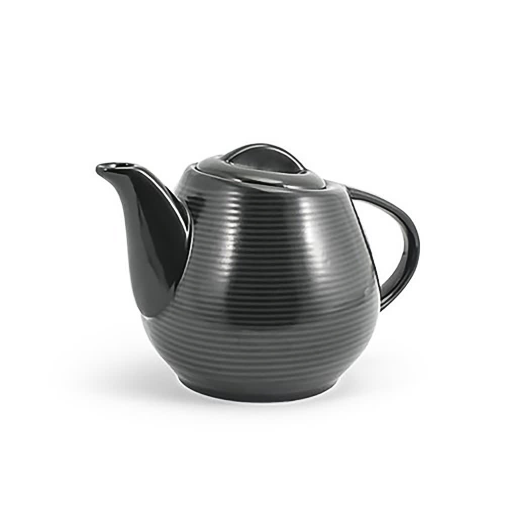 Front of the House Spiral® Teapot Lid for BTP002BKP12 - Porcelain, Ink (BTP101BKP12)