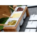 Front of the House 3 1/2" Solid Serving Spoon - Bamboo (BUT017BBB94) thumbnail 2