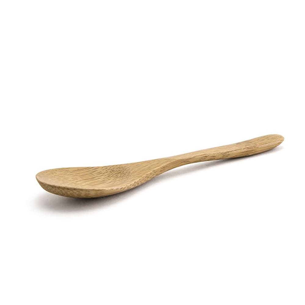 Front of the House 5 1/2" Solid Serving Spoon - Bamboo (BUT018BBB93)