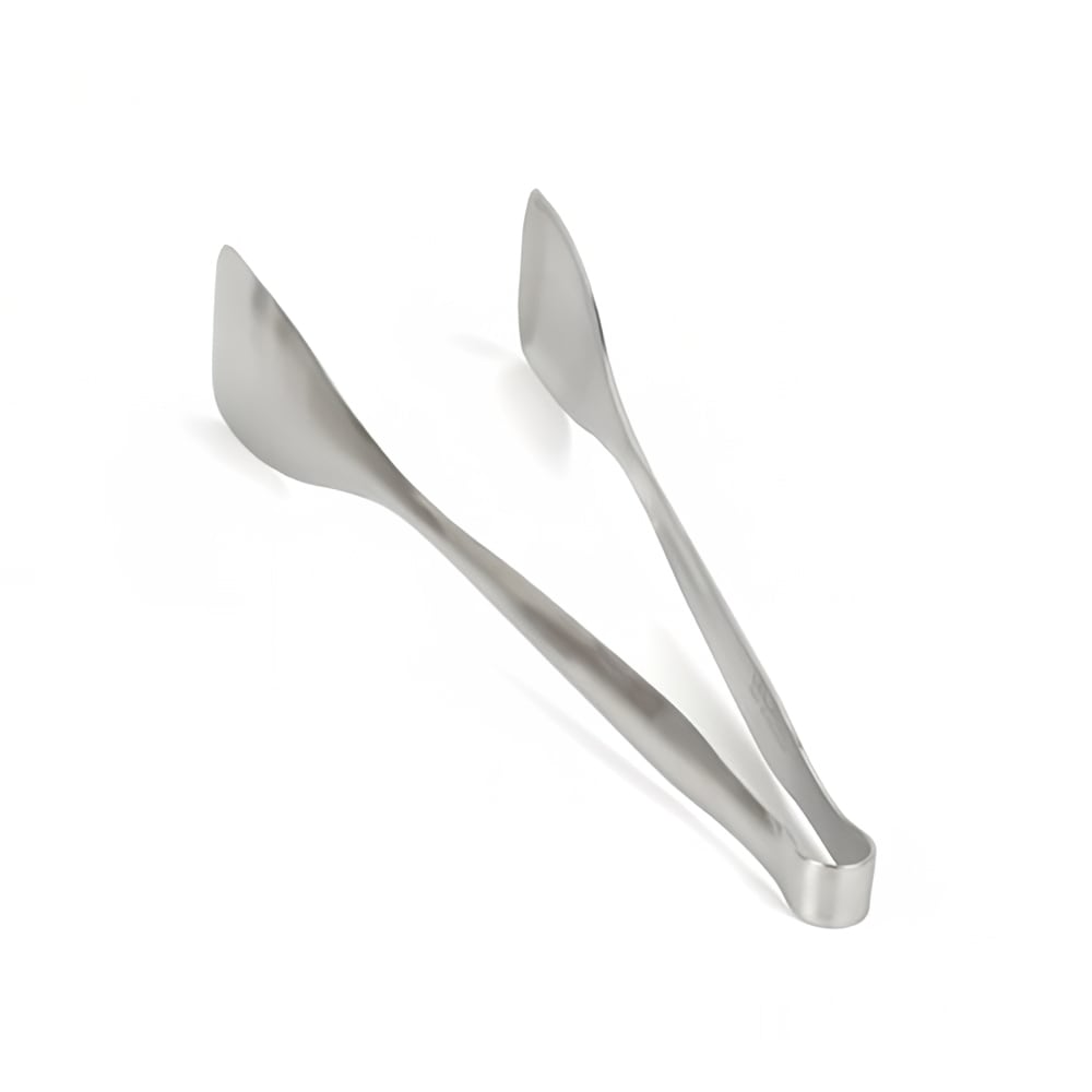 Front of the House 12"L Brushed Stainless Tongs, Silver (BUT024BSS22)