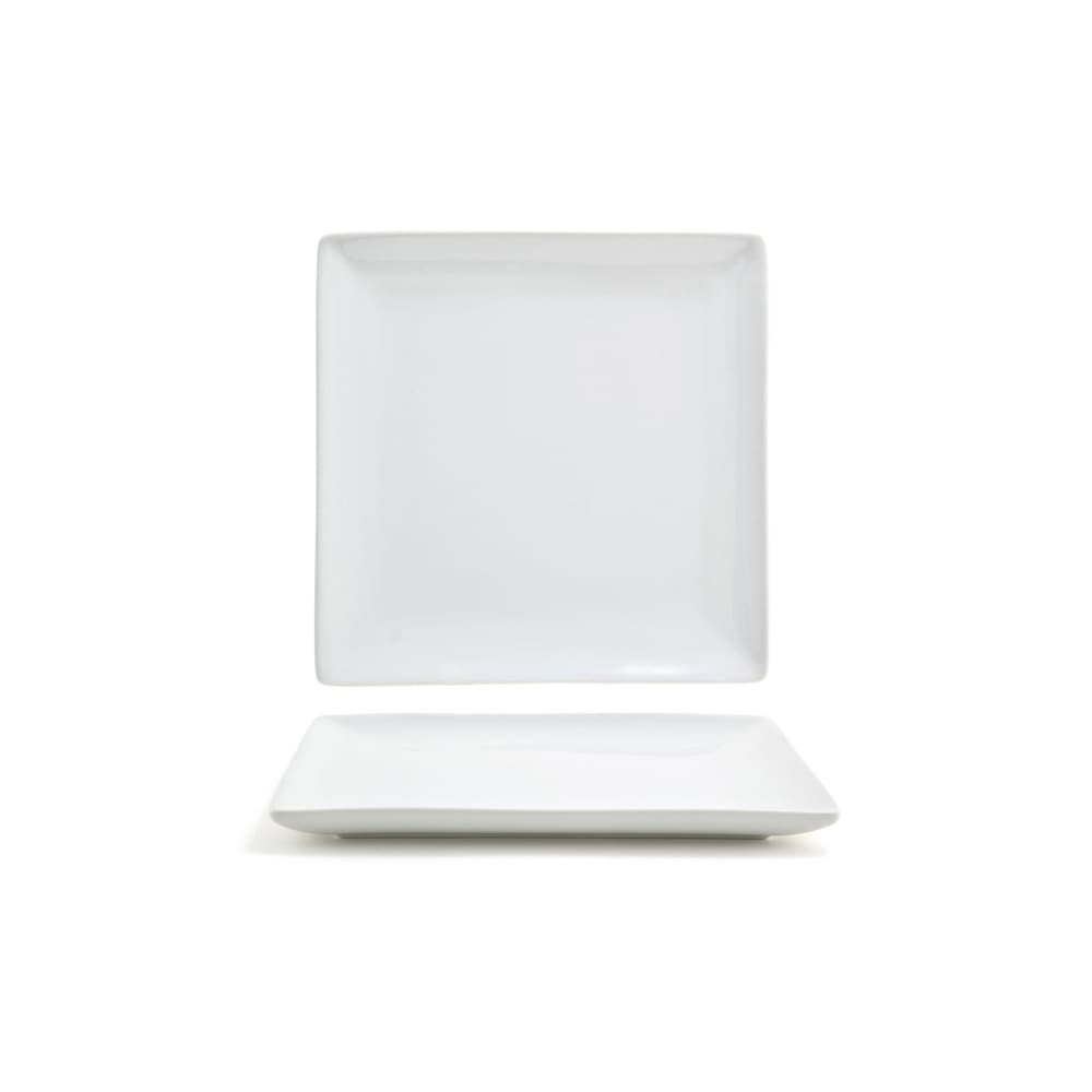 Front of the House 6 1/2" Square Mod® Plate - Porcelain, White (DAP018WHP23)