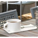 Front of the House Rectangular Nouvelle Plate - 8" x 4", Porcelain, White (DAP040WHP23) thumbnail 3