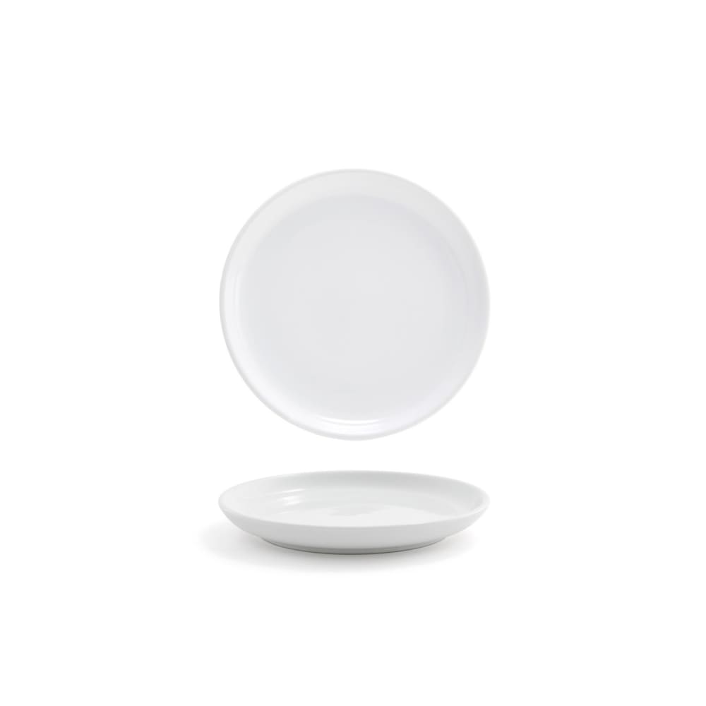 Front of the House 5 1/2" Round Harmony™ Plate - Porcelain, White (DAP043WHP23)