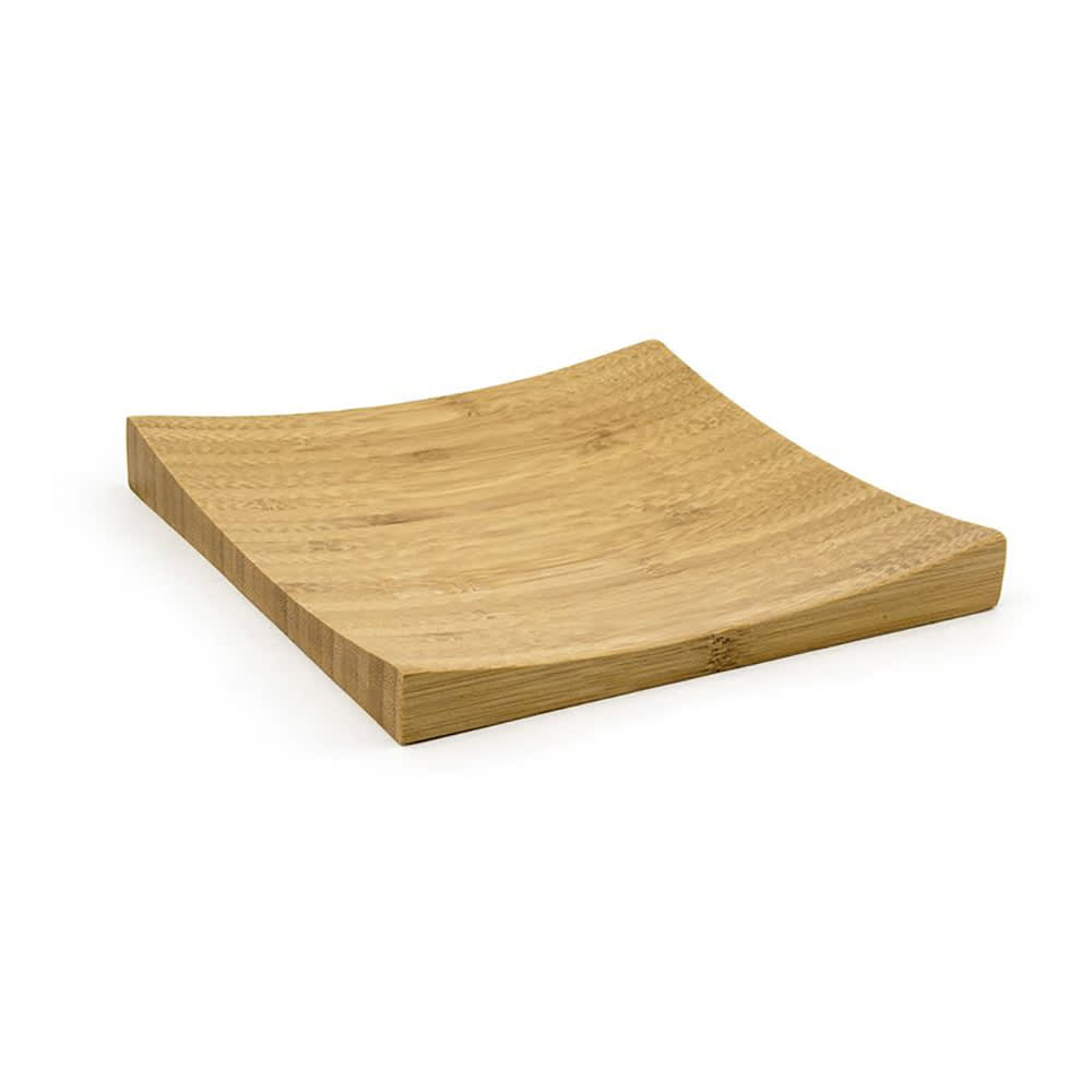 Front of the House 6 1/4" Square Servewise® Plate - Bamboo (DAP049BBB23)