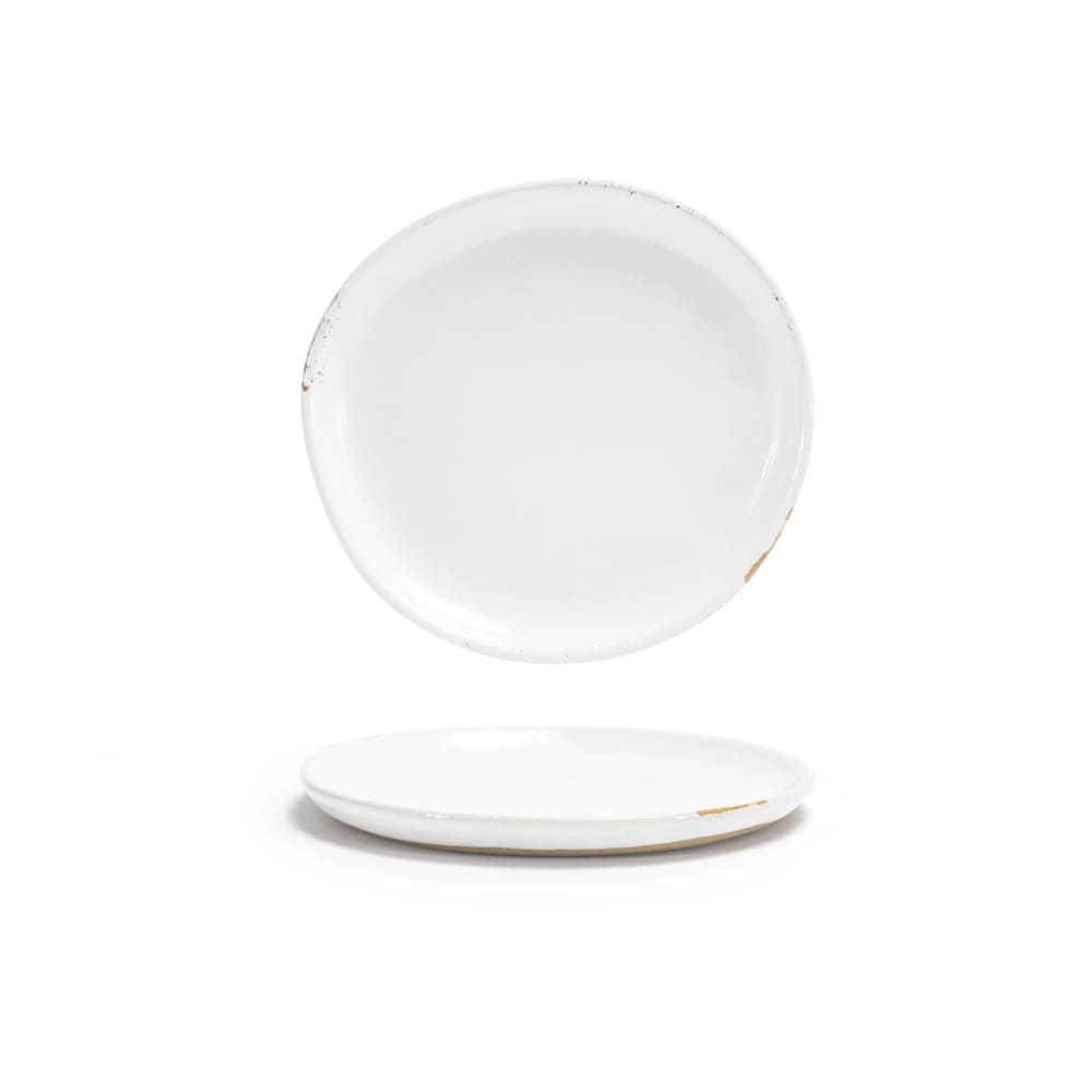 Front of the House 6" Round Artefact™ Plate - Porcelain, White (DAP082WHP23)