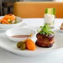 Front of the House Oval Ellipse™ Plate - 6 1/2" x 5 1/2", Porcelain, White (DBB000WHP13) thumbnail 2