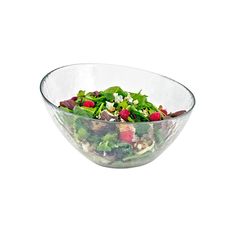 Front of the House 80 oz Round Kaleidoscope® Serving Bowl - Glass, Clear (DBO050CLG21)