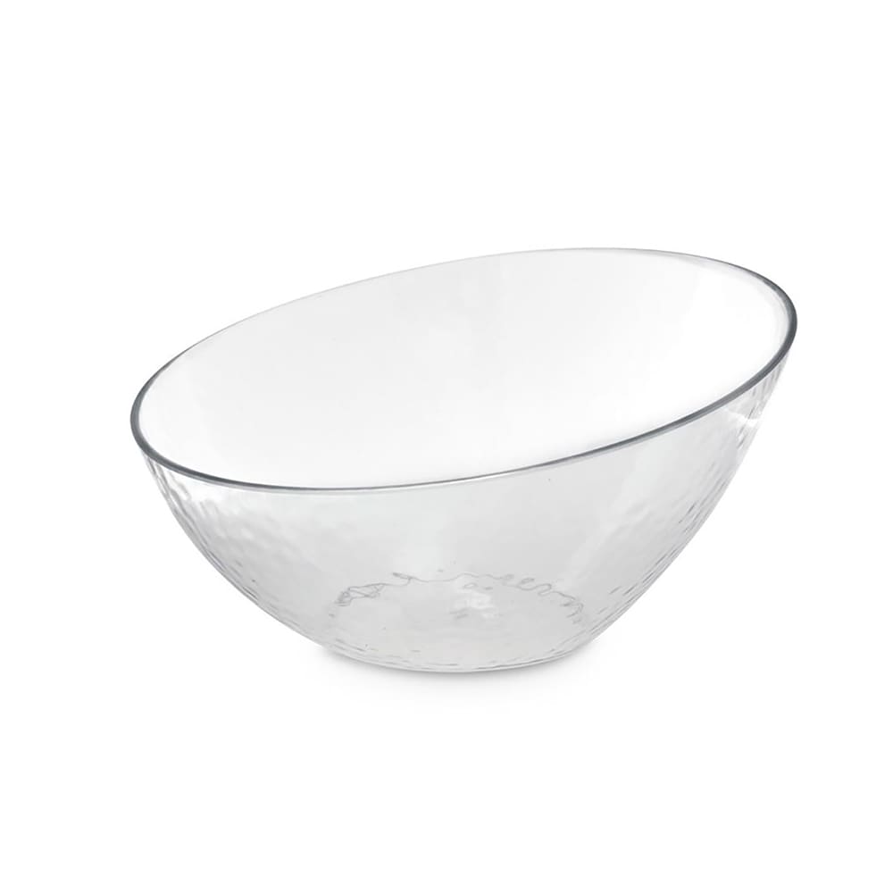 Front of the House 92 oz Round Drinkwise® Bowl - Resin, Clear (DBO051CLT21)