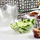 Front of the House 92 oz Round Drinkwise® Bowl - Resin, Clear (DBO051CLT21) thumbnail 2