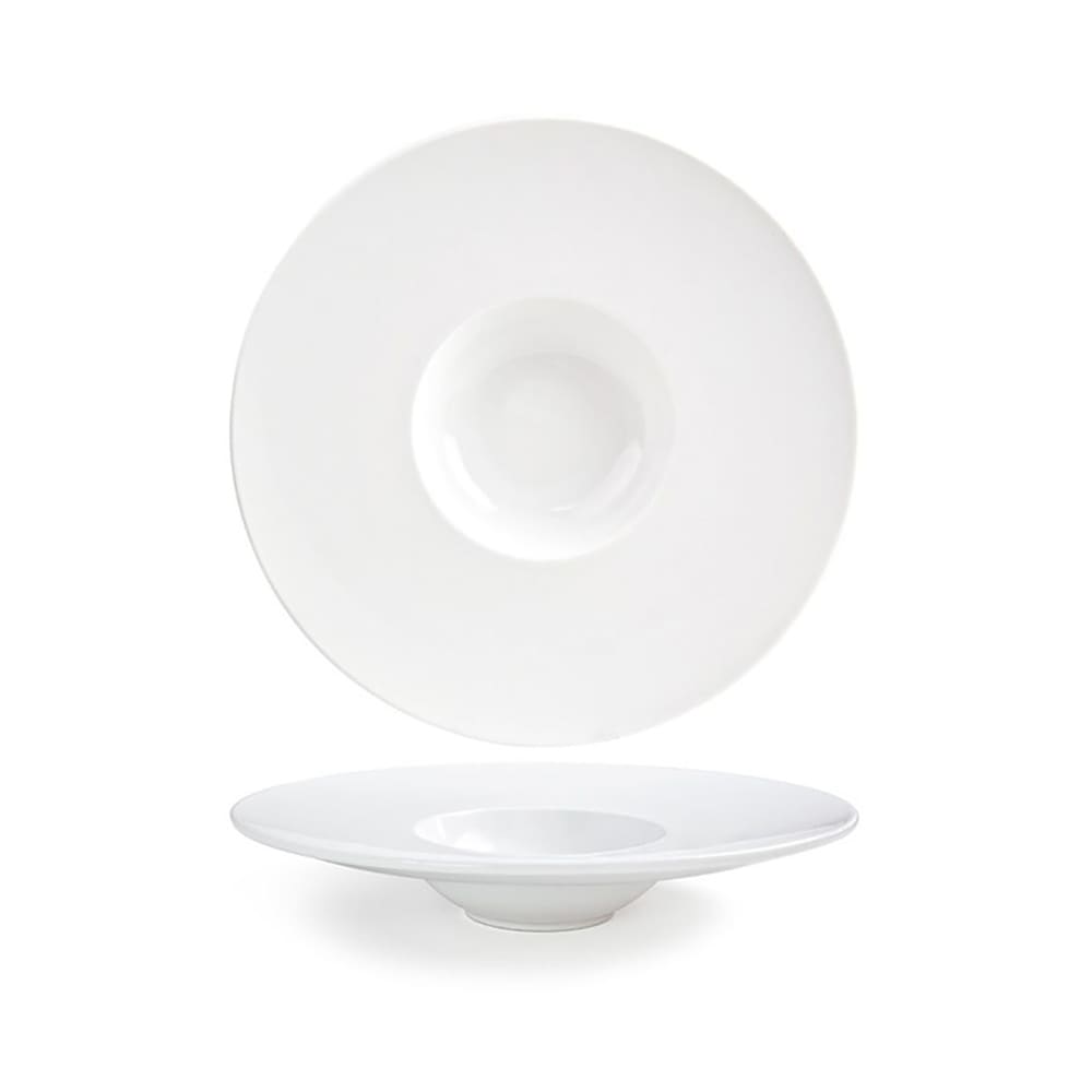 Front of the House 7 oz Round Monaco Bowl - Porcelain, White (DBO053WHP22)