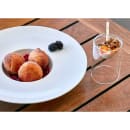 Front of the House 3 1/2 oz Round Monaco Bowl - Porcelain, White (DBO077WHP23) thumbnail 2