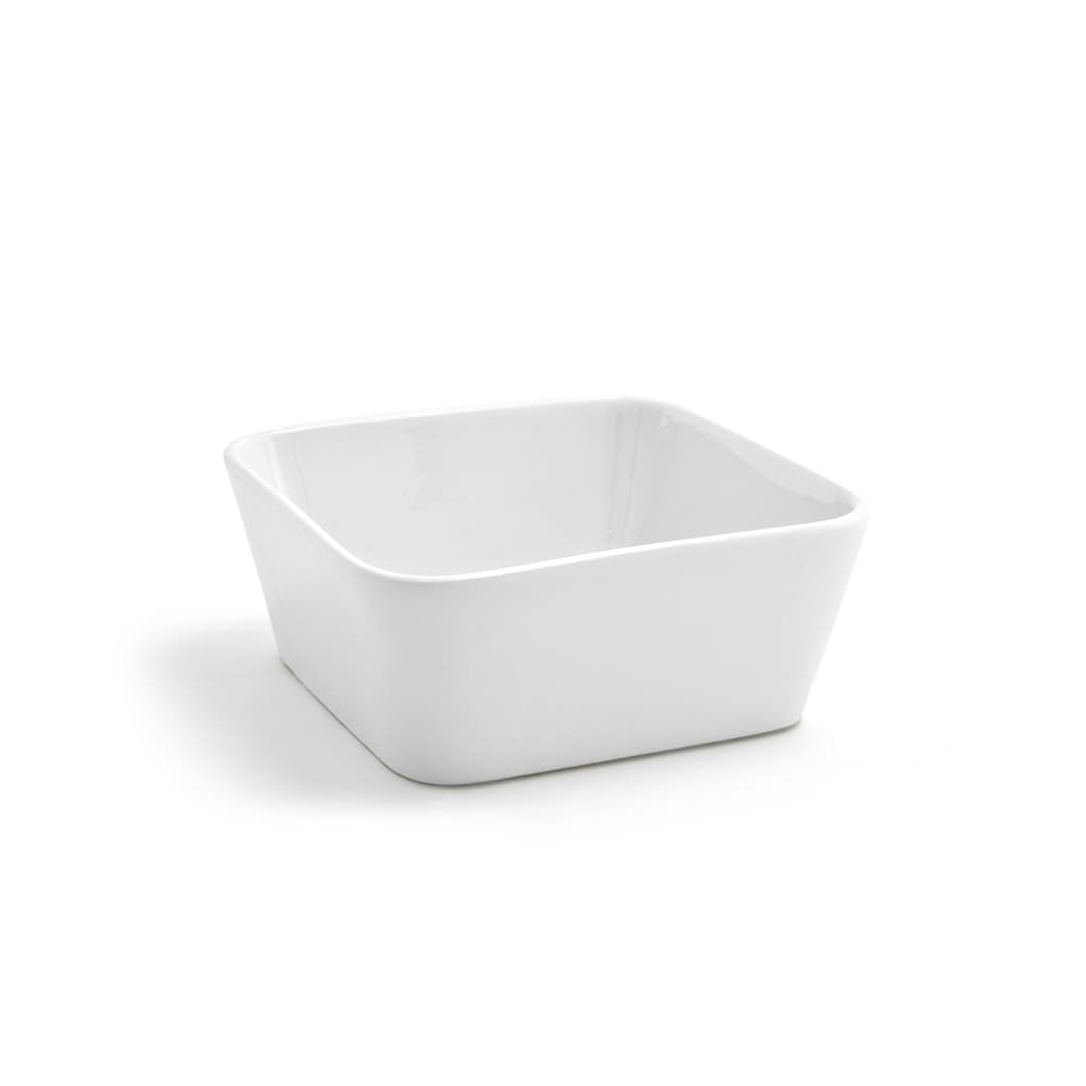 Front of the House 12 oz Square Mod® Bowl - Porcelain, White (DBO082WHP23)