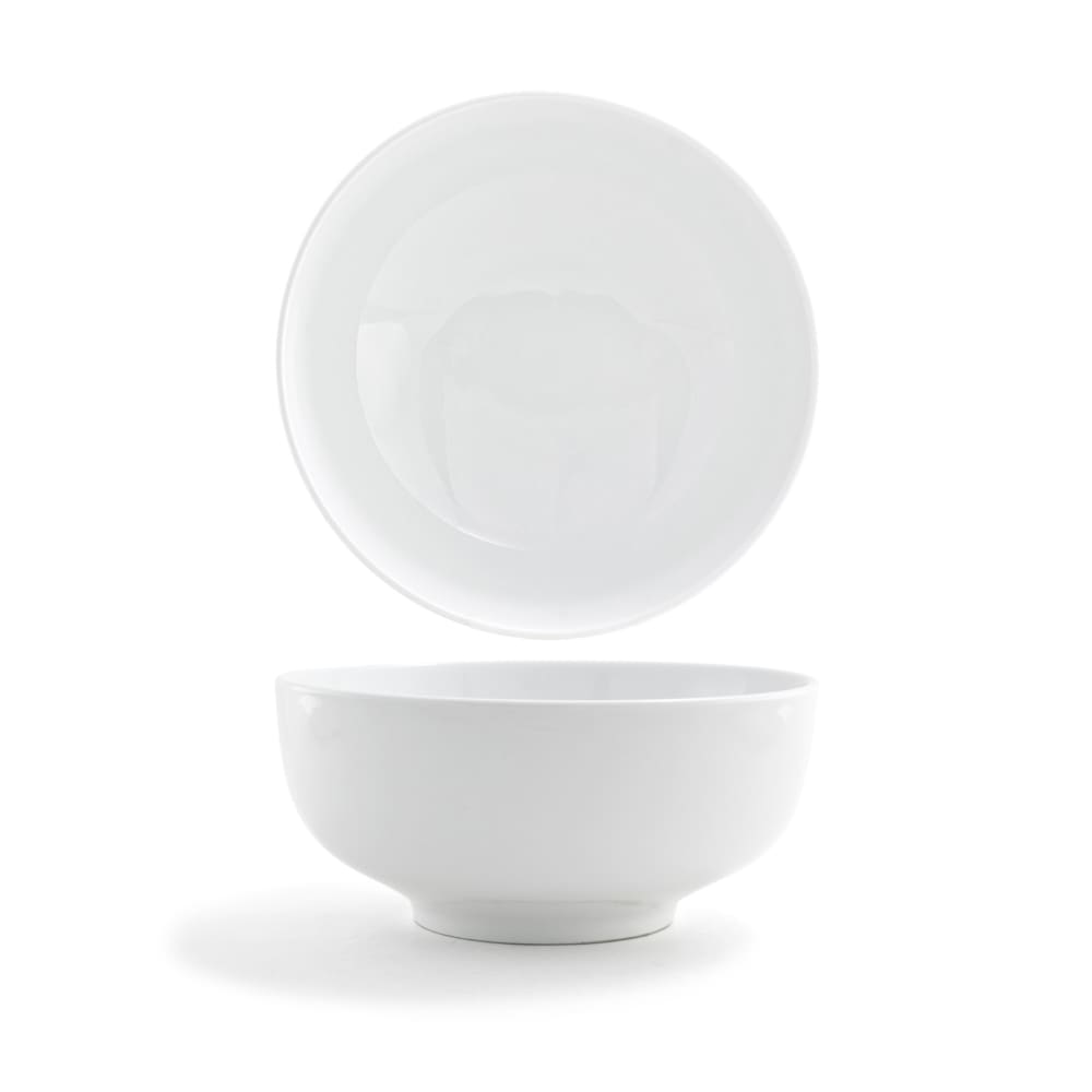 Front of the House 64 oz Round Harmony™ Bowl - Porcelain, White (DBO088WHP21)