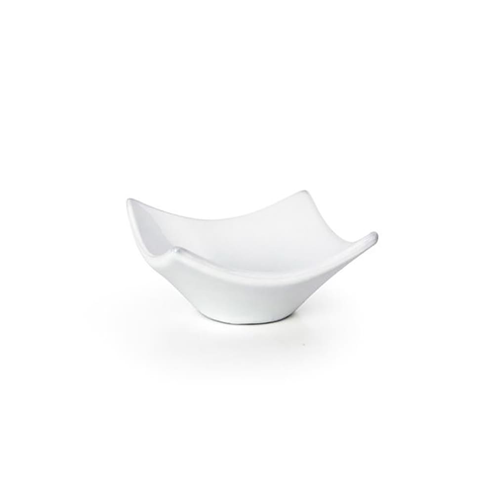 Front of the House 2 oz Square Origami® Bowl - Porcelain, White (DBO091WHP23)